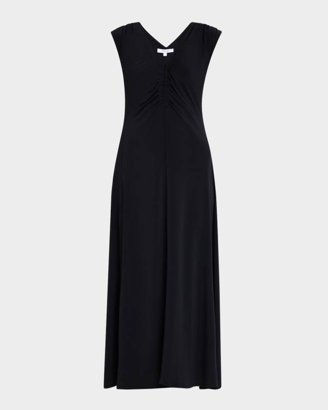 Isabel Ruched Sleeveless Dress